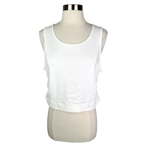 ATM Anthony Thomas Melillo Ruched Pima Cotton-Blend Jersey Tank - Picture 2 of 6